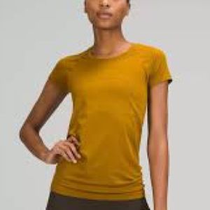 Lululemon Mustard Swiftly Tech